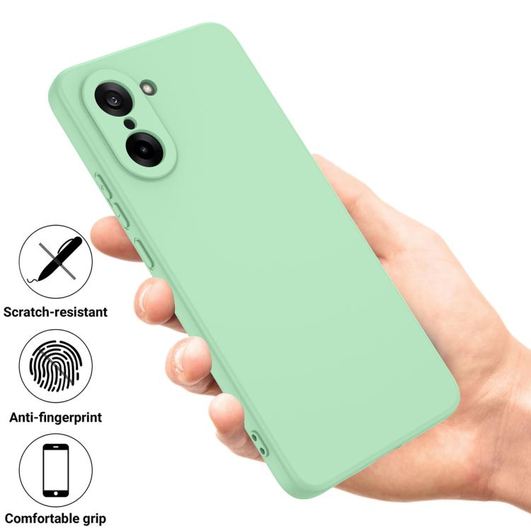 For OnePlus Nord CE5 / Ace 5 Racing Solid Color Liquid Silicone Dropproof Full Coverage Phone Case