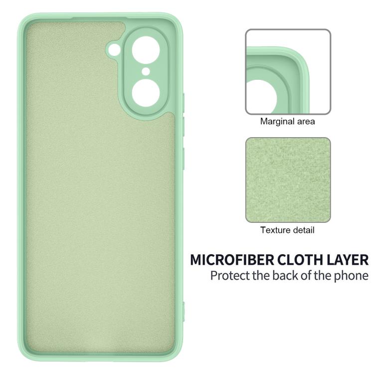 For OnePlus Nord CE5 / Ace 5 Racing Solid Color Liquid Silicone Dropproof Full Coverage Phone Case