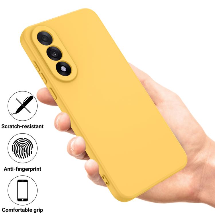 For OnePlus Nord 5 / Ace 5 Ultra Solid Color Liquid Silicone Dropproof Full Coverage Phone Case