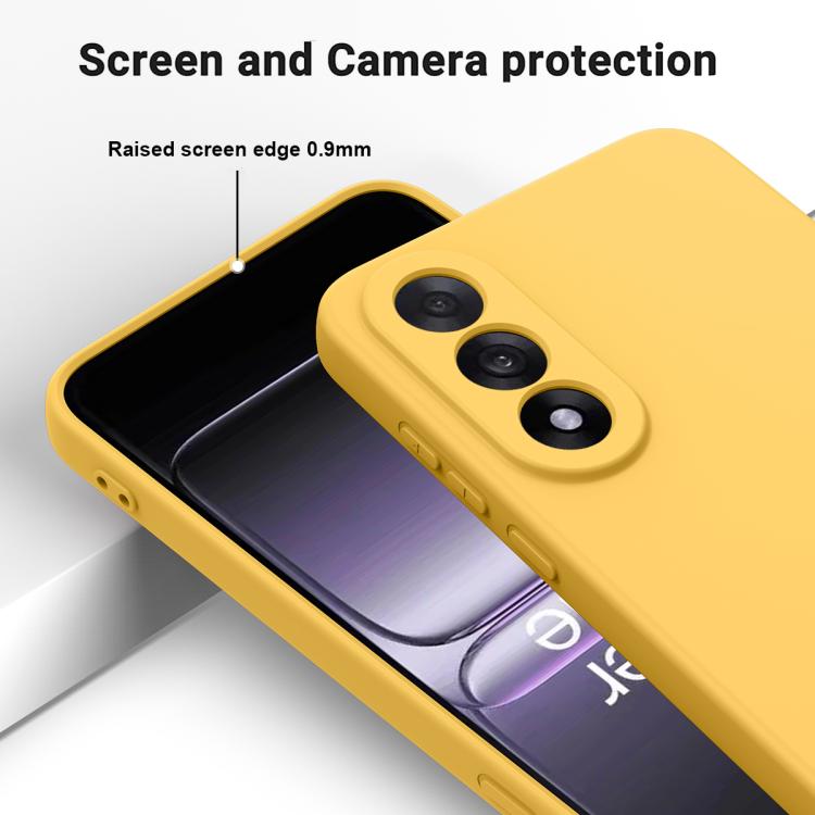 For OnePlus Nord 5 / Ace 5 Ultra Solid Color Liquid Silicone Dropproof Full Coverage Phone Case