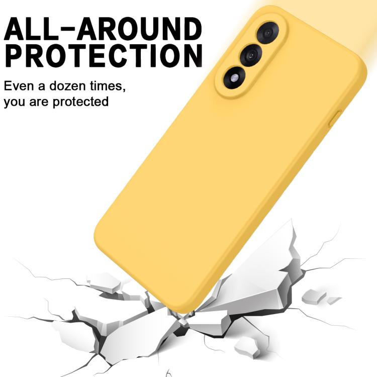 For OnePlus Nord 5 / Ace 5 Ultra Solid Color Liquid Silicone Dropproof Full Coverage Phone Case