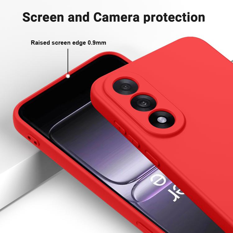 For OnePlus Nord 5 / Ace 5 Ultra Solid Color Liquid Silicone Dropproof Full Coverage Phone Case