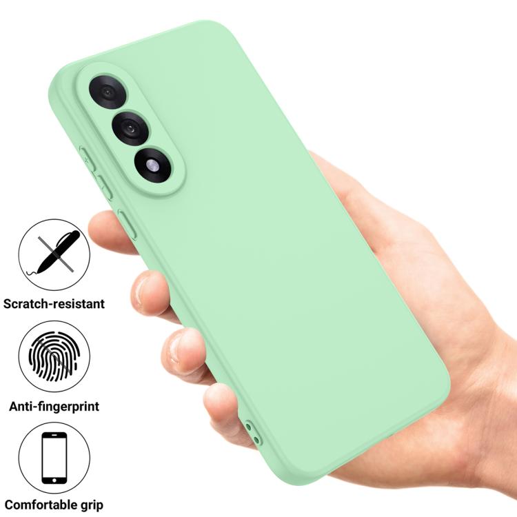 For OnePlus Nord 5 / Ace 5 Ultra Solid Color Liquid Silicone Dropproof Full Coverage Phone Case
