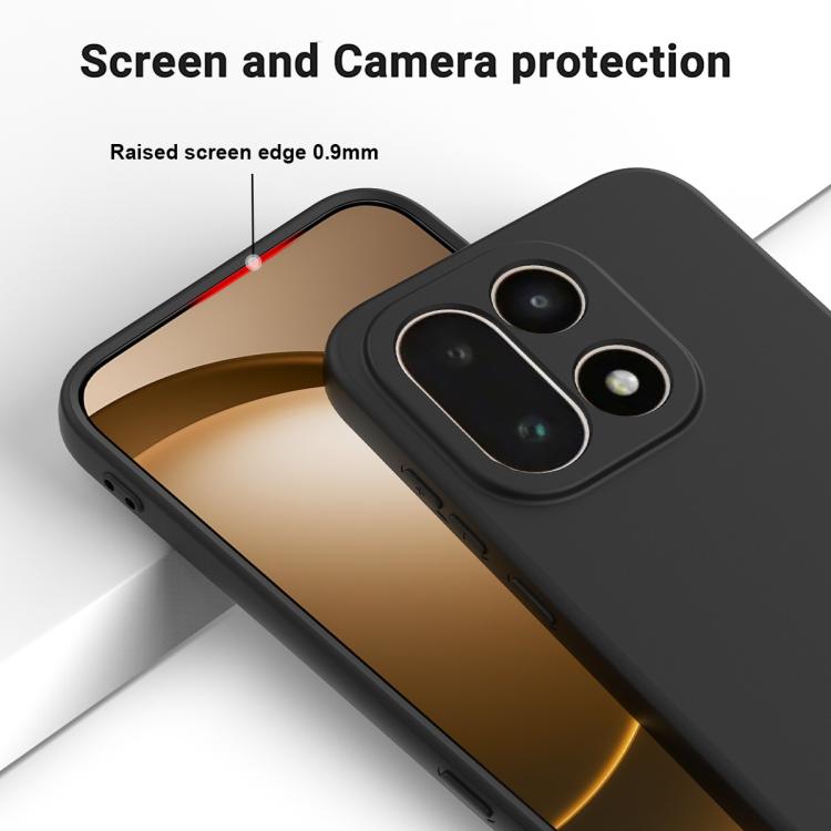 For OnePlus 15 Solid Color Liquid Silicone Dropproof Full Coverage Phone Case
