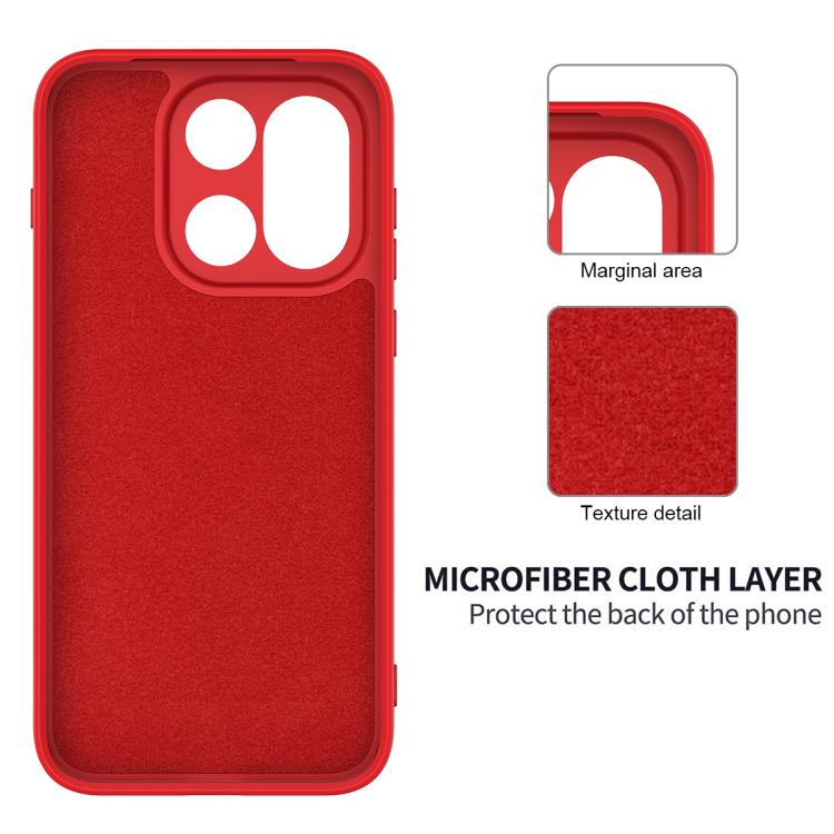 For OnePlus 15 Solid Color Liquid Silicone Dropproof Full Coverage Phone Case