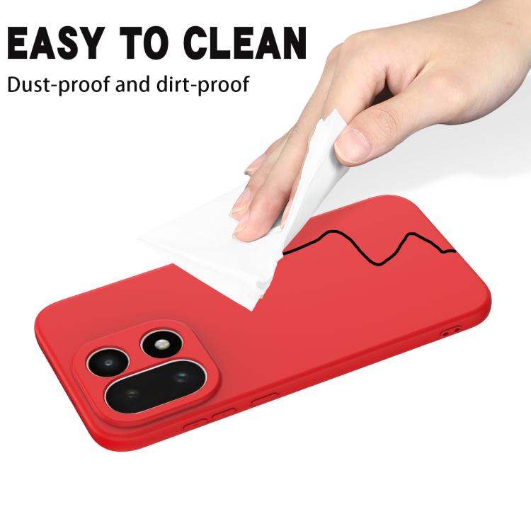 For OnePlus 15 Solid Color Liquid Silicone Dropproof Full Coverage Phone Case