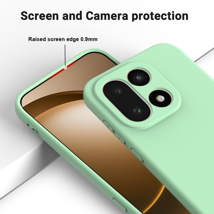 For OnePlus 15 Solid Color Liquid Silicone Dropproof Full Coverage Phone Case