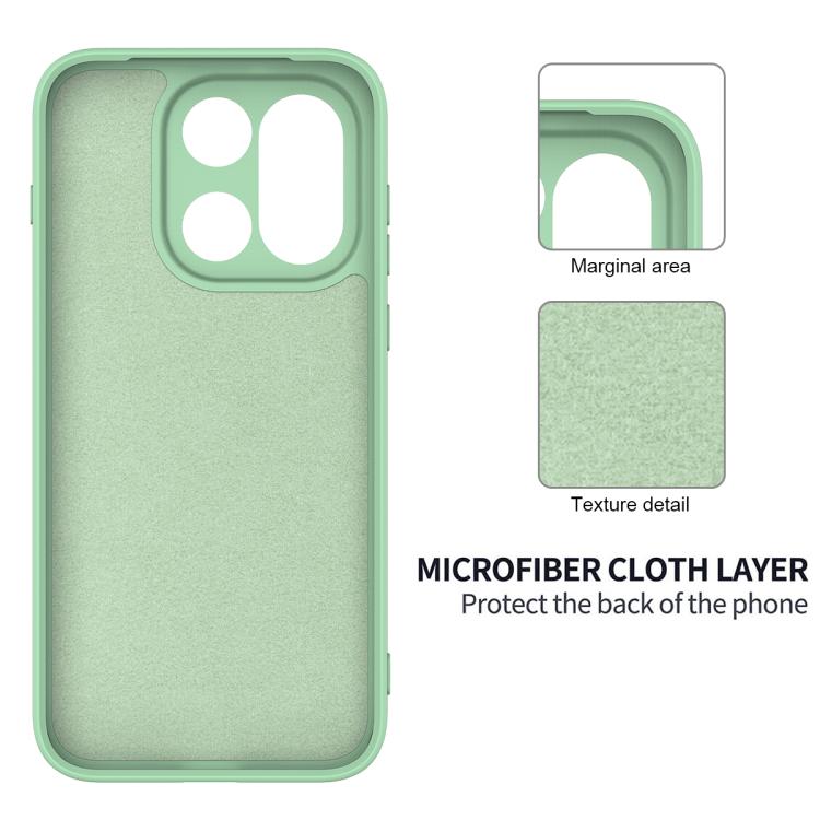 For OnePlus 15 Solid Color Liquid Silicone Dropproof Full Coverage Phone Case
