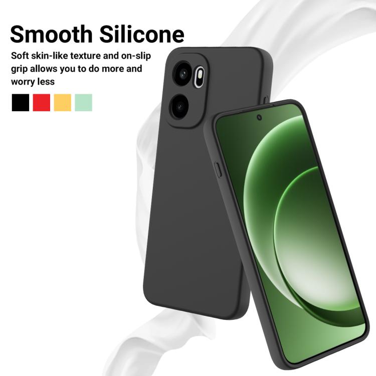 For OnePlus 15R / Ace 6 / Ace 6T Solid Color Liquid Silicone Dropproof Full Coverage Phone Case