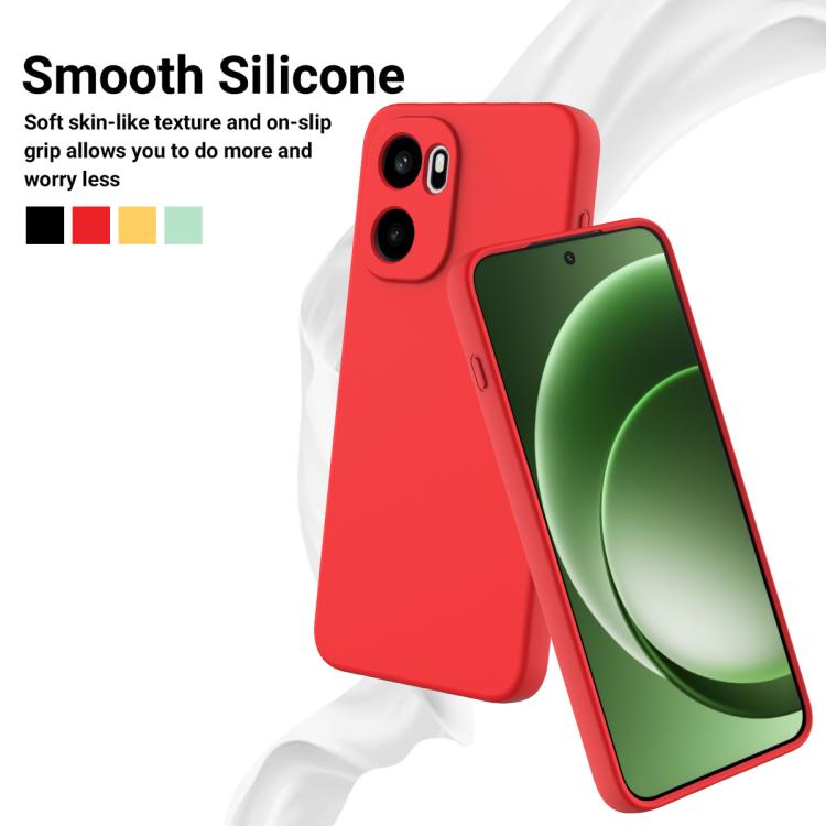 For OnePlus 15R / Ace 6 / Ace 6T Solid Color Liquid Silicone Dropproof Full Coverage Phone Case