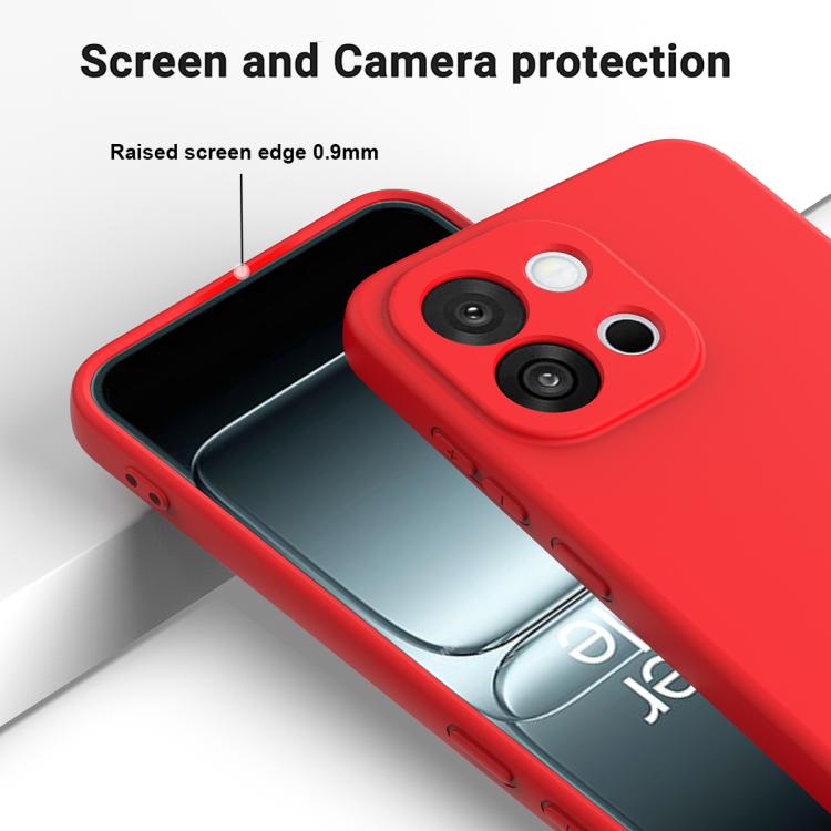 For OnePlus Nord CE6 5G Solid Color Liquid Silicone Dropproof Full Coverage Phone Case