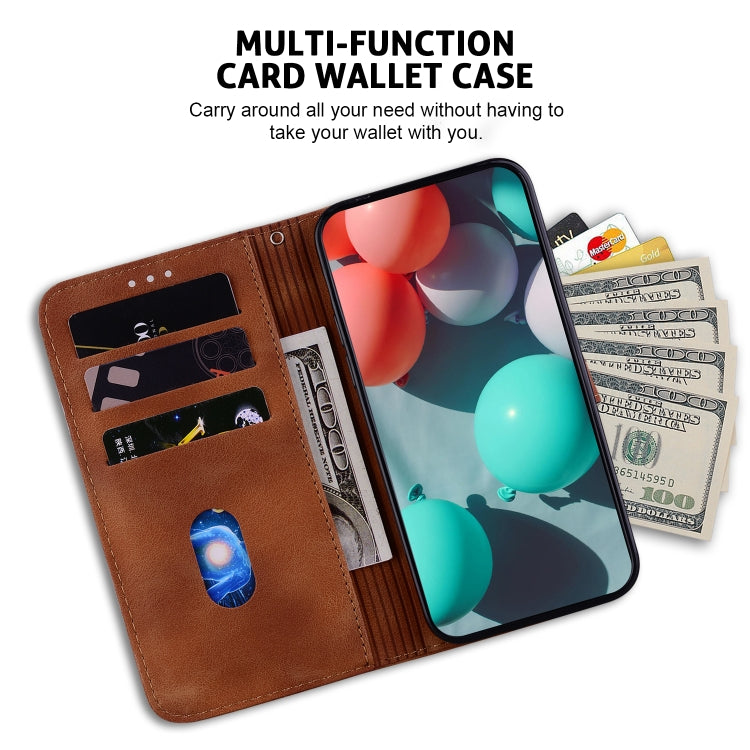 For iPhone 16 Plus Seven-shaped Embossed Leather Phone Case