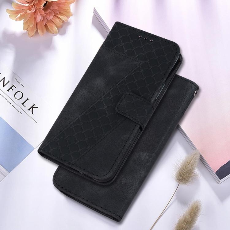 For iPhone 17 Pro Seven-shaped Embossed Leather Phone Case