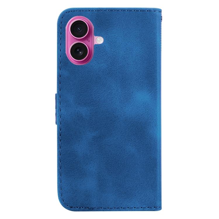For iPhone 17 Seven-shaped Embossed Leather Phone Case