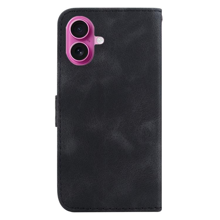 For iPhone 17 Seven-shaped Embossed Leather Phone Case