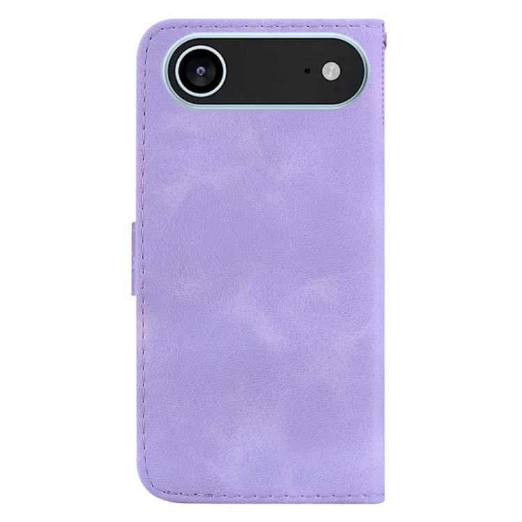 For iPhone Air Seven-shaped Embossed Leather Phone Case
