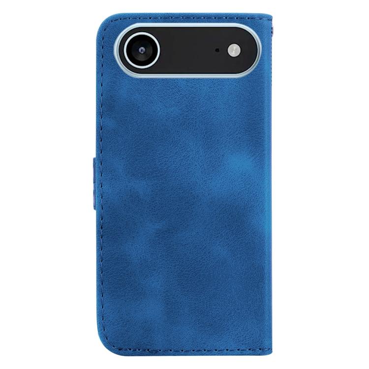 For iPhone Air Seven-shaped Embossed Leather Phone Case