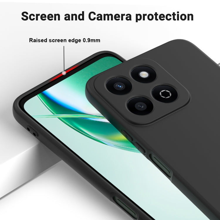For Honor 200 Smart Solid Color Liquid Silicone Dropproof Full Coverage Phone Case