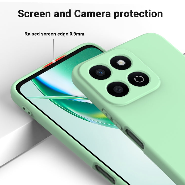 For Honor 200 Smart Solid Color Liquid Silicone Dropproof Full Coverage Phone Case