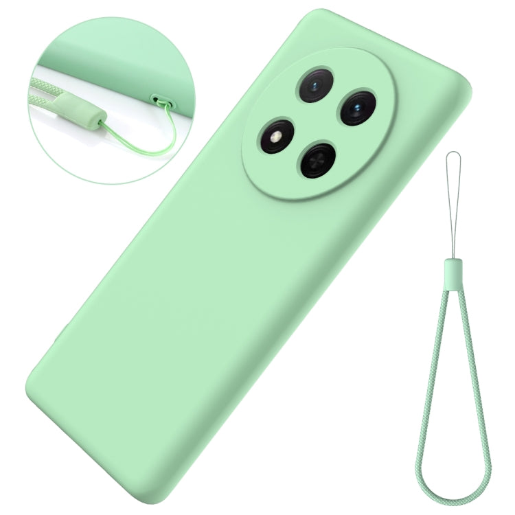 For Honor X9c / X60 Pro 5G Solid Color Liquid Silicone Dropproof Full Coverage Phone Case