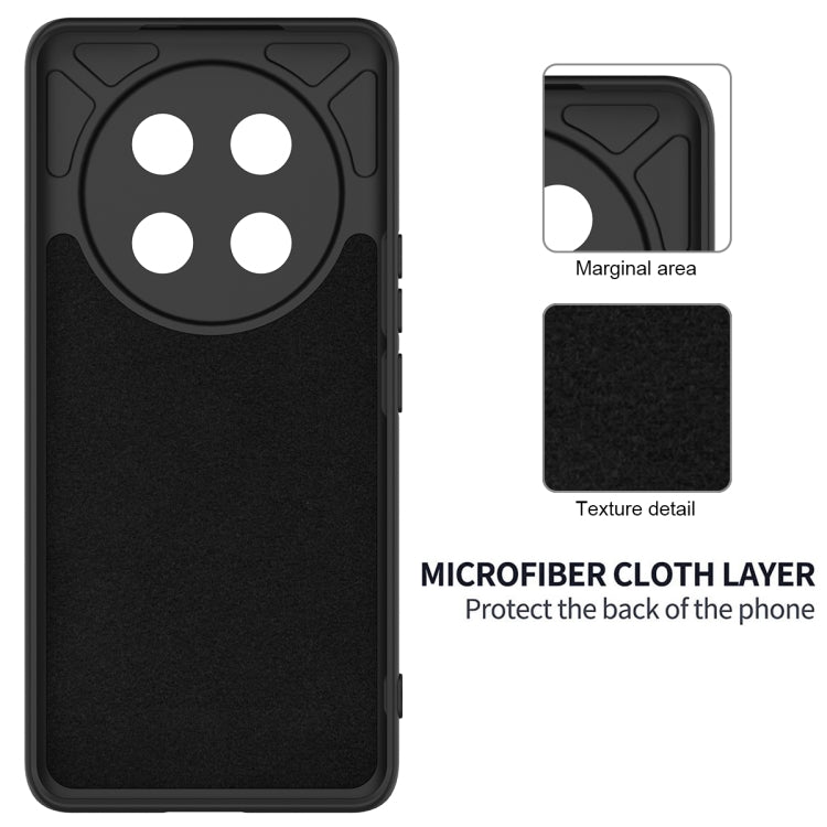 For Honor X60 Pro Solid Color Liquid Silicone Dropproof Full Coverage Phone Case