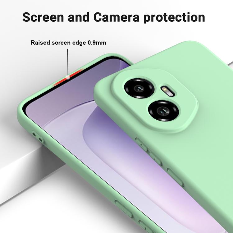 For Honor 300 Solid Color Liquid Silicone Dropproof Full Coverage Phone Case