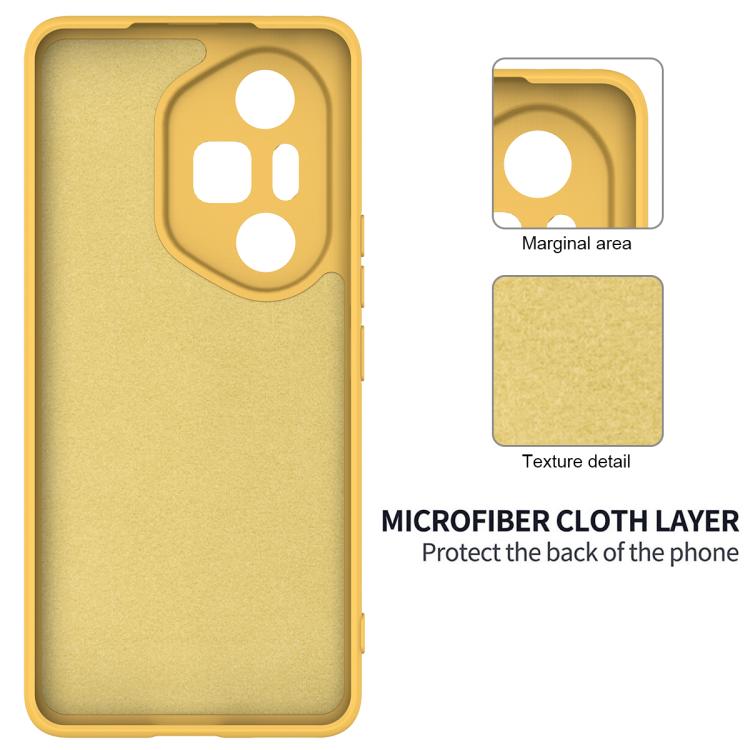 For Honor 300 Ultra / 300 Pro Solid Color Liquid Silicone Dropproof Full Coverage Phone Case