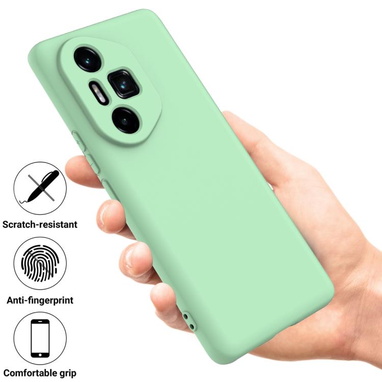 For Honor 300 Ultra / 300 Pro Solid Color Liquid Silicone Dropproof Full Coverage Phone Case