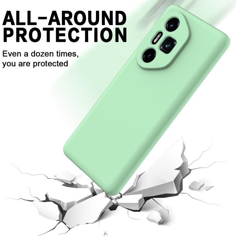 For Honor 300 Ultra / 300 Pro Solid Color Liquid Silicone Dropproof Full Coverage Phone Case