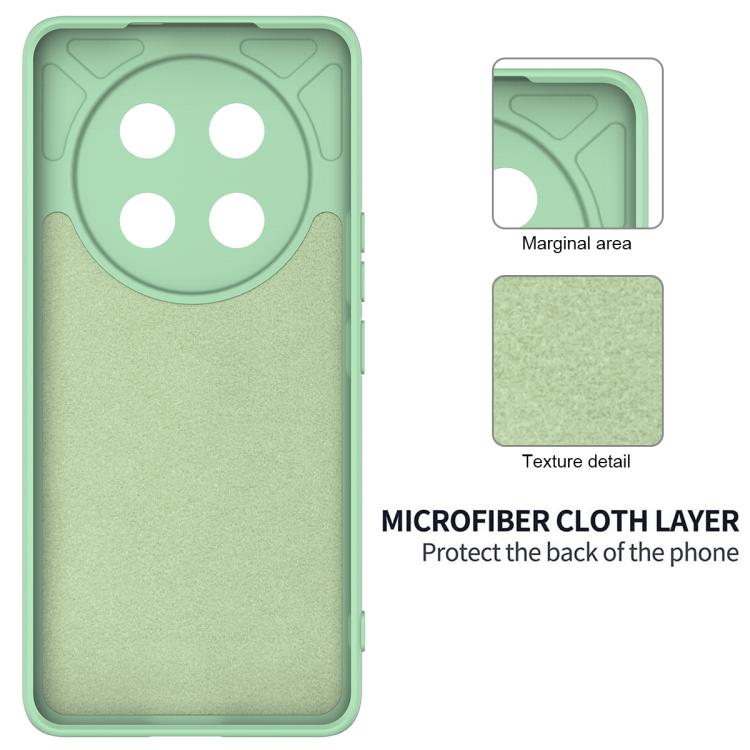 For Honor Magic7 Lite Solid Color Liquid Silicone Dropproof Full Coverage Phone Case