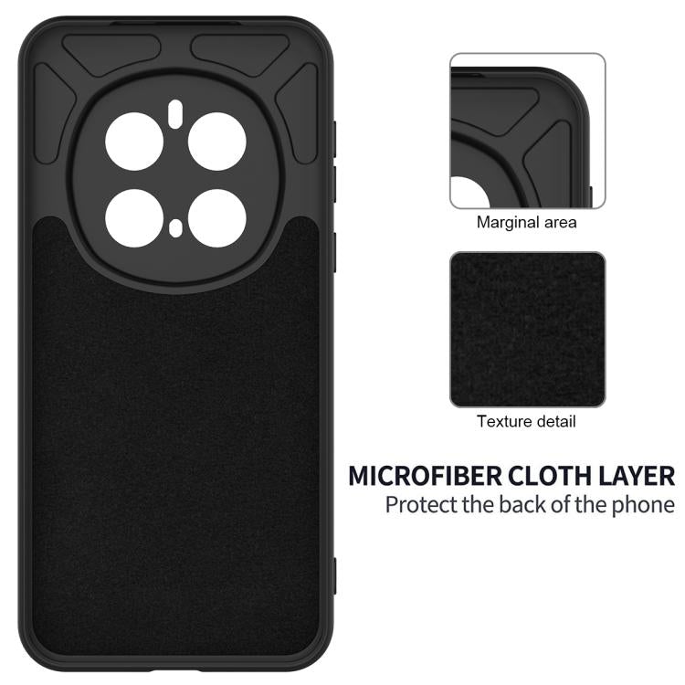 For Honor Magic7 Pro Solid Color Liquid Silicone Dropproof Full Coverage Phone Case