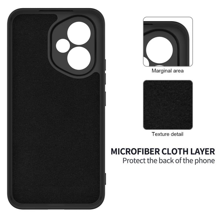 For Honor 400 Global 156.5mm Solid Color Liquid Silicone Dropproof Full Coverage Phone Case