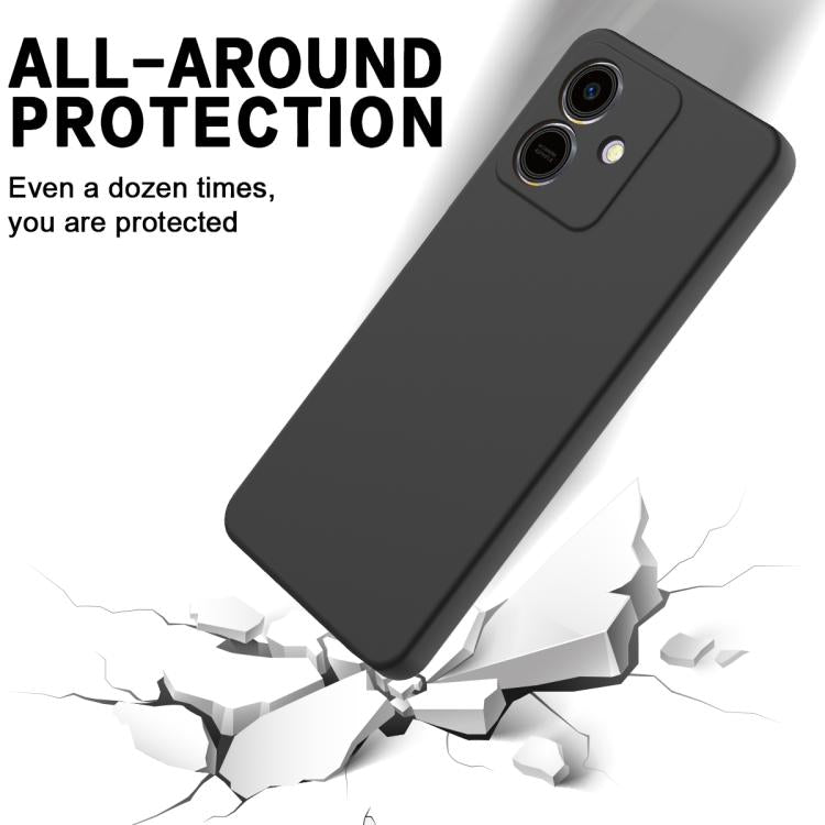 For Honor Play10 4G Solid Color Liquid Silicone Dropproof Full Coverage Phone Case