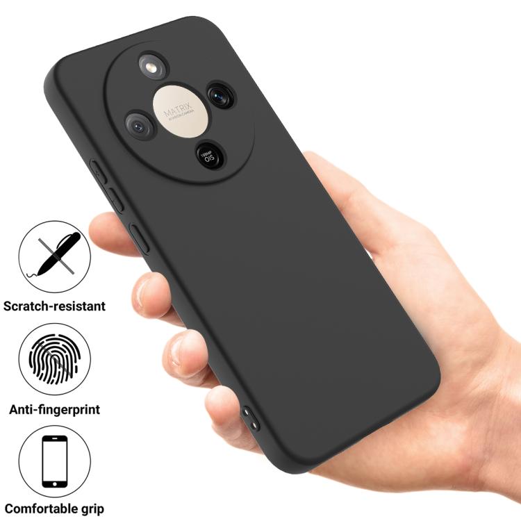 For Honor X9d 5G / X70 5G / Magic8 Lite Solid Color Liquid Silicone Dropproof Full Coverage Phone Case