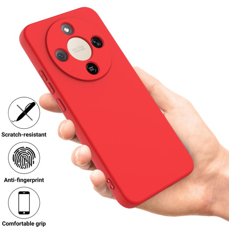 For Honor X9d 5G / X70 5G / Magic8 Lite Solid Color Liquid Silicone Dropproof Full Coverage Phone Case