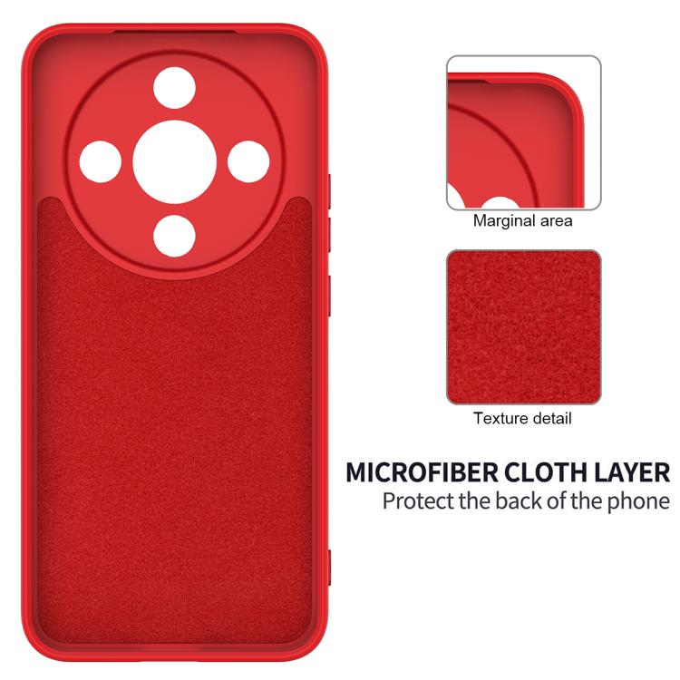 For Honor X9d 5G / X70 5G / Magic8 Lite Solid Color Liquid Silicone Dropproof Full Coverage Phone Case