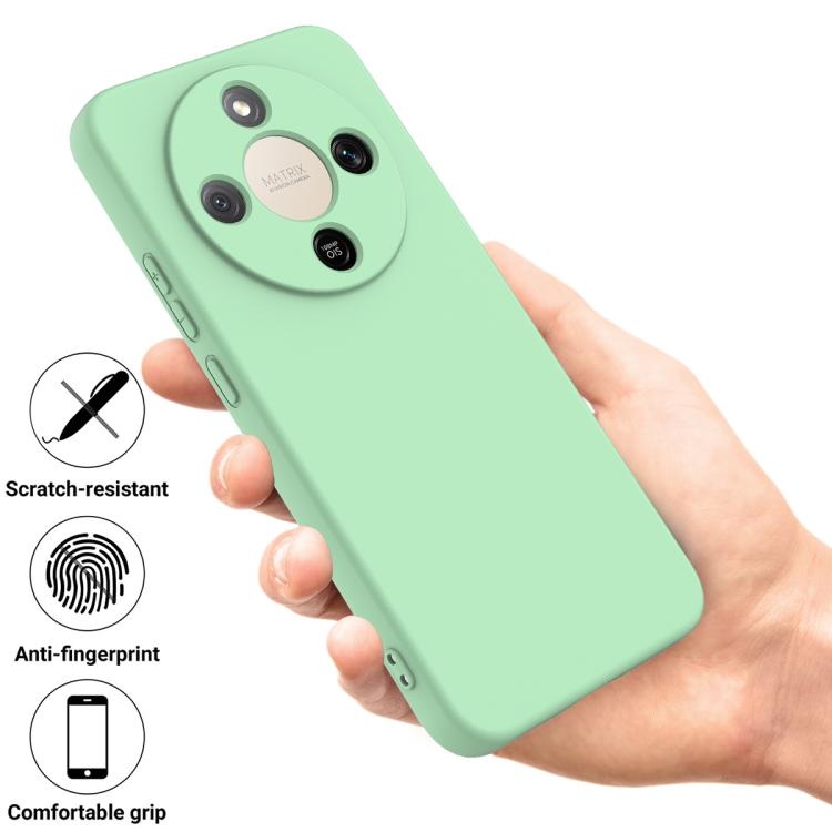 For Honor X9d 5G / X70 5G / Magic8 Lite Solid Color Liquid Silicone Dropproof Full Coverage Phone Case