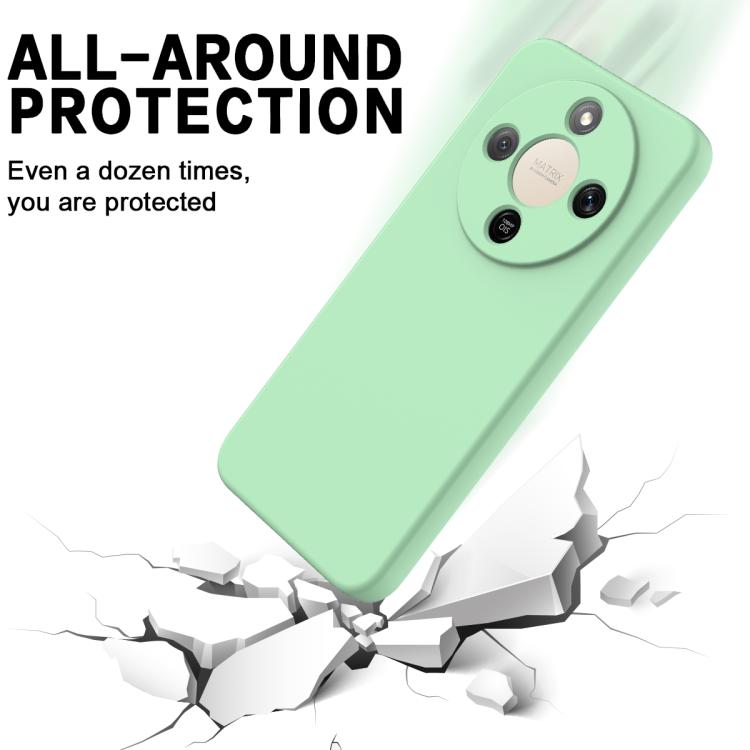 For Honor X9d 5G / X70 5G / Magic8 Lite Solid Color Liquid Silicone Dropproof Full Coverage Phone Case