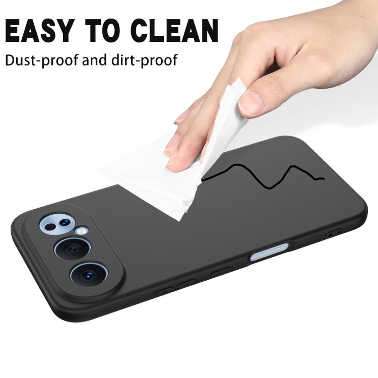 For Honor 500 / 500 Pro Global 155.8mm Solid Color Liquid Silicone Dropproof Full Coverage Phone Case