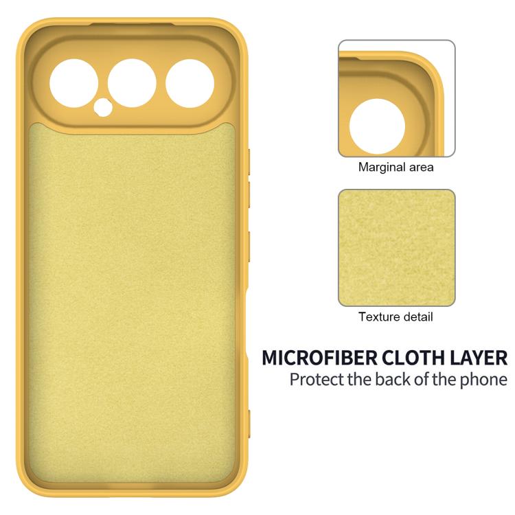For Honor 500 / 500 Pro Global 155.8mm Solid Color Liquid Silicone Dropproof Full Coverage Phone Case