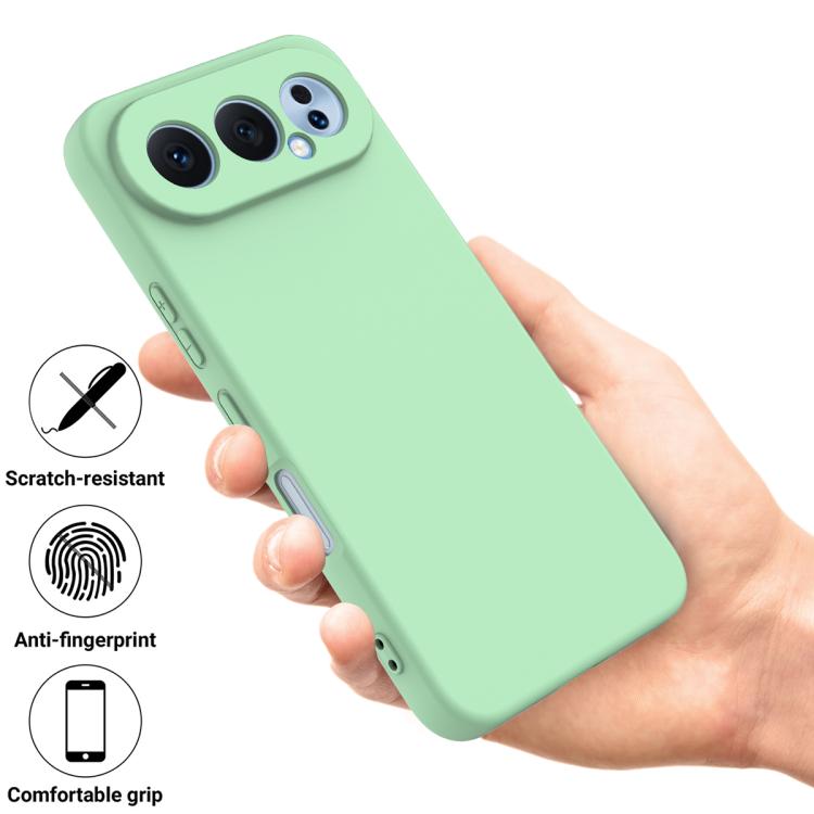 For Honor 500 / 500 Pro Global 155.8mm Solid Color Liquid Silicone Dropproof Full Coverage Phone Case