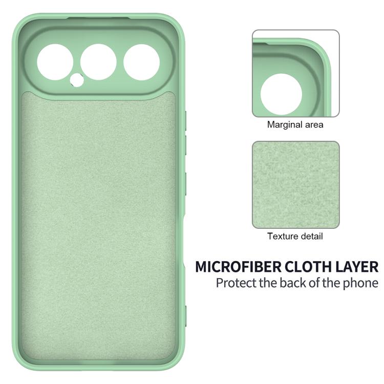 For Honor 500 / 500 Pro Global 155.8mm Solid Color Liquid Silicone Dropproof Full Coverage Phone Case