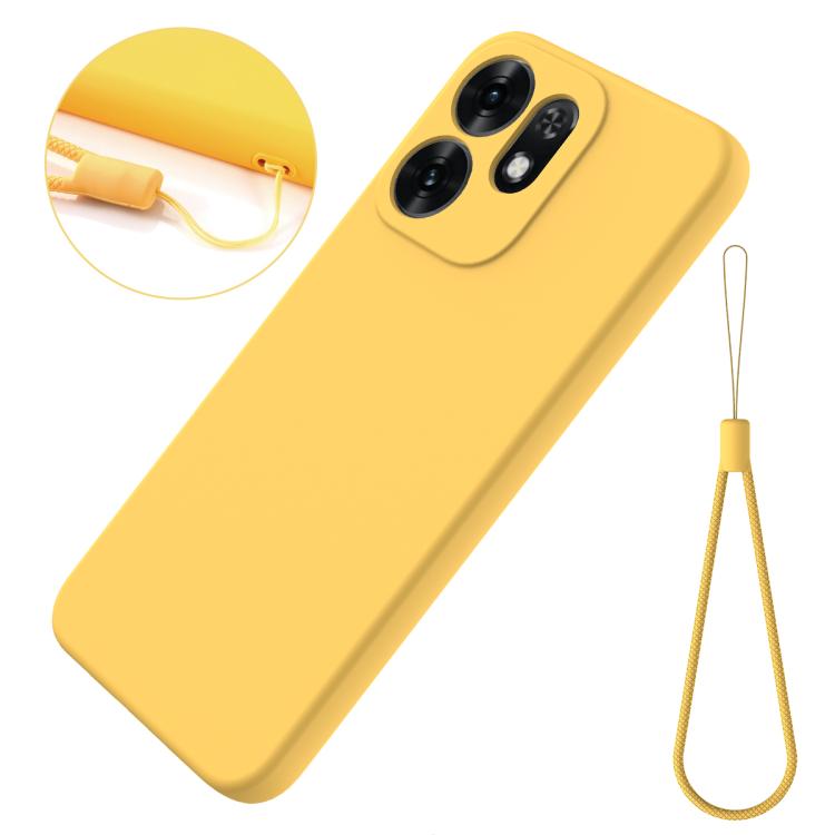 For Honor X6d 5G Solid Color Liquid Silicone Dropproof Full Coverage Phone Case