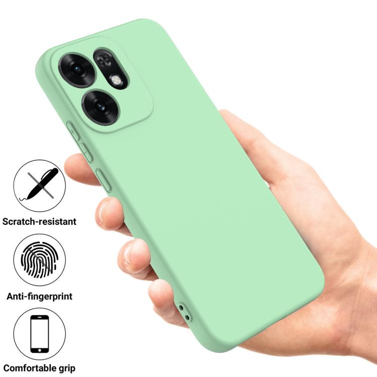 For Honor X6d 5G Solid Color Liquid Silicone Dropproof Full Coverage Phone Case