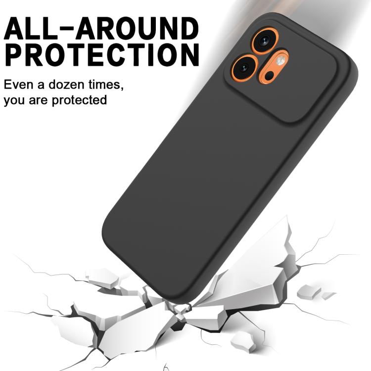 For Honor 600 5G Global Solid Color Liquid Silicone Dropproof Full Coverage Phone Case