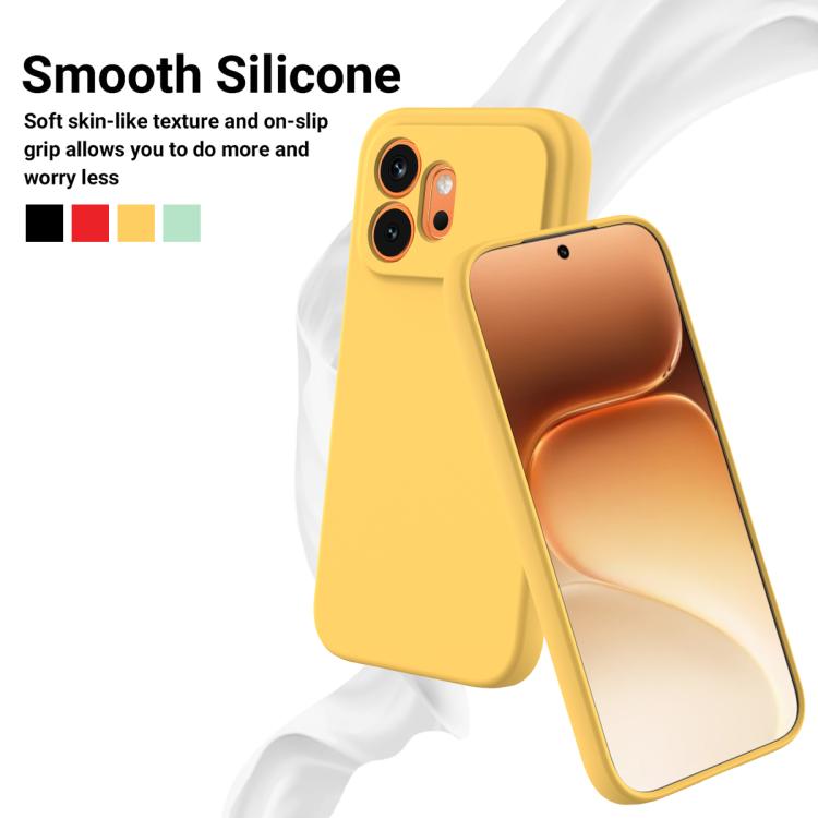 For Honor 600 5G Global Solid Color Liquid Silicone Dropproof Full Coverage Phone Case
