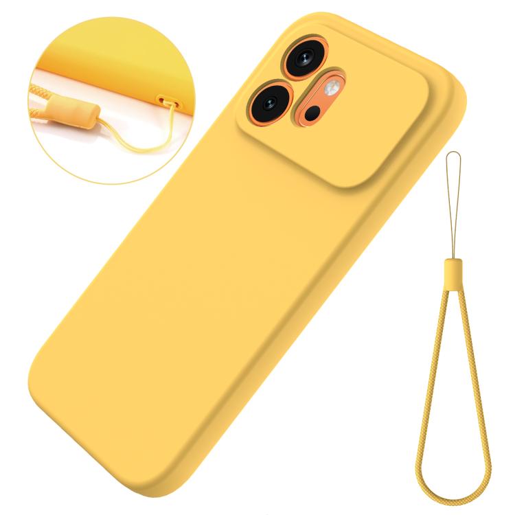 For Honor 600 5G Global Solid Color Liquid Silicone Dropproof Full Coverage Phone Case