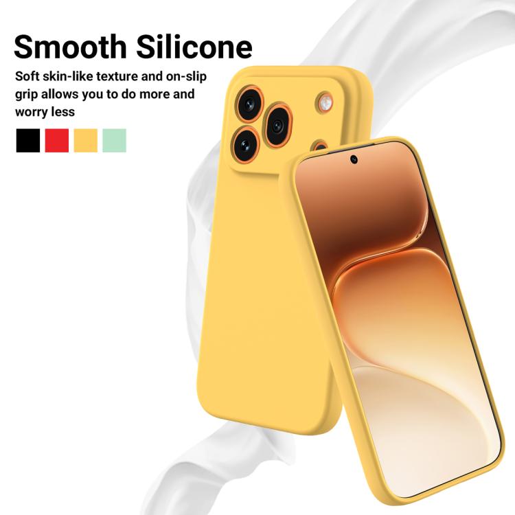 For Honor 600 Pro 5G Global Solid Color Liquid Silicone Dropproof Full Coverage Phone Case