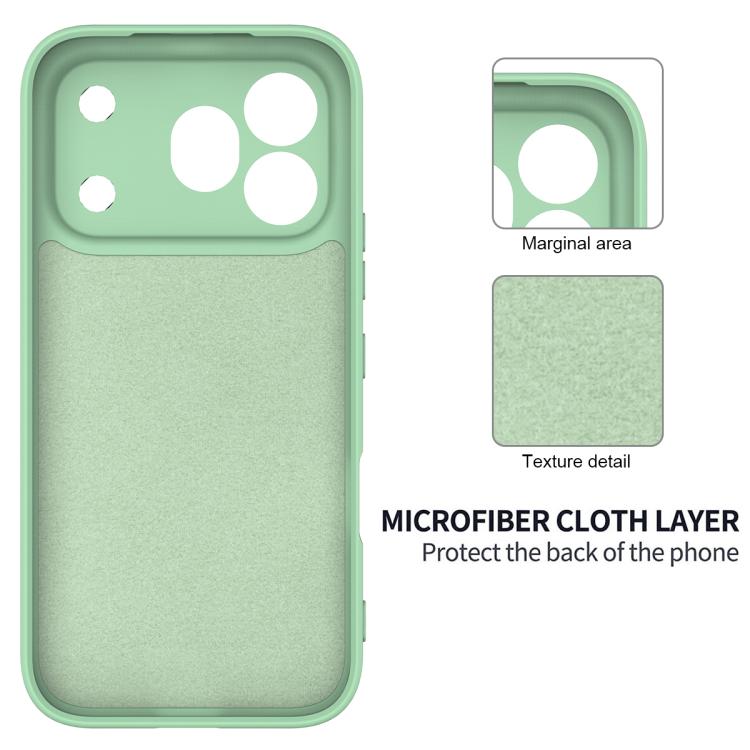 For Honor 600 Pro 5G Global Solid Color Liquid Silicone Dropproof Full Coverage Phone Case