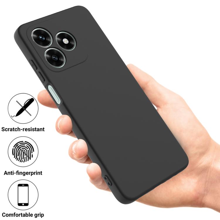 For Honor X5d 4G / X5d Plus 4G Solid Color Liquid Silicone Dropproof Full Coverage Phone Case